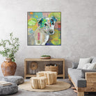 The Ham Man by Judy Verhoeven on GIANT ART - multicolor animals; contemporary