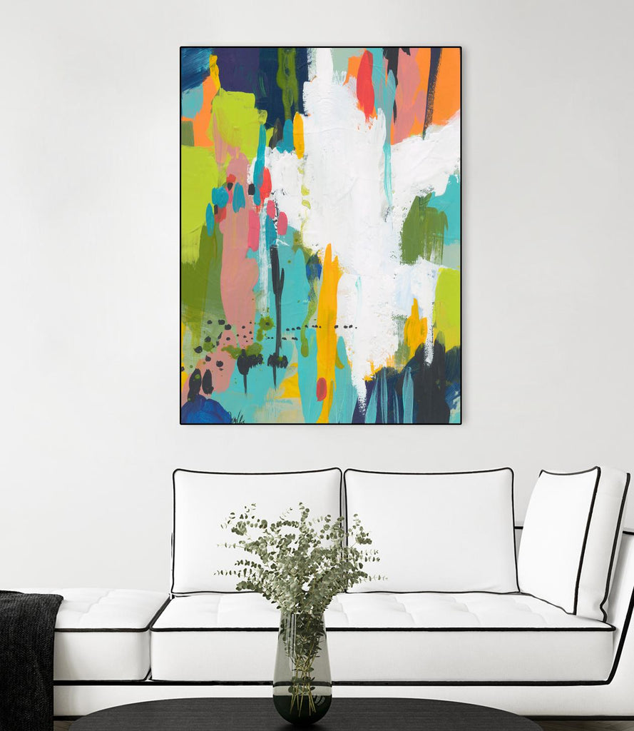 Summer Field by Jan Weiss on GIANT ART - multi abstracts, contemporary