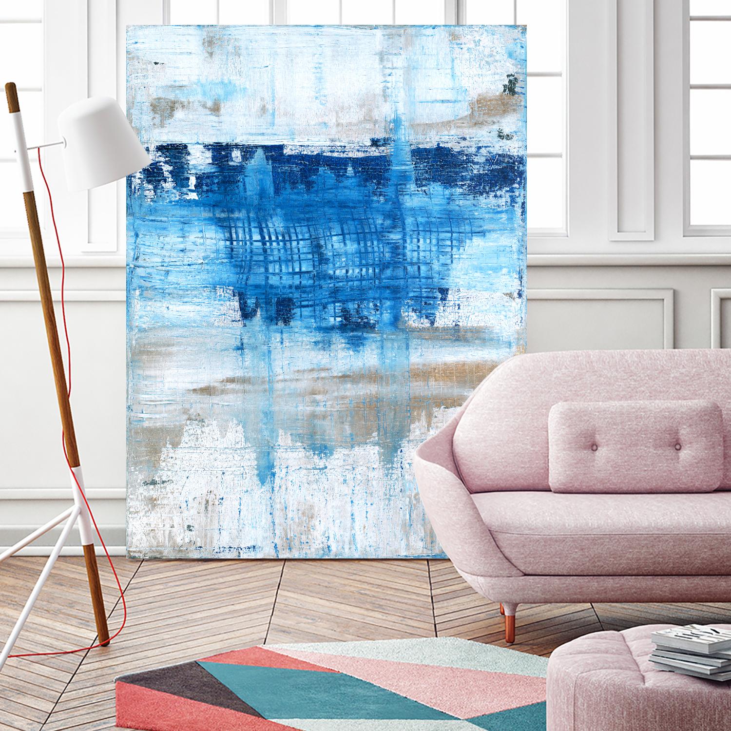 Splash by Julie Weaverling on GIANT ART - white abstract