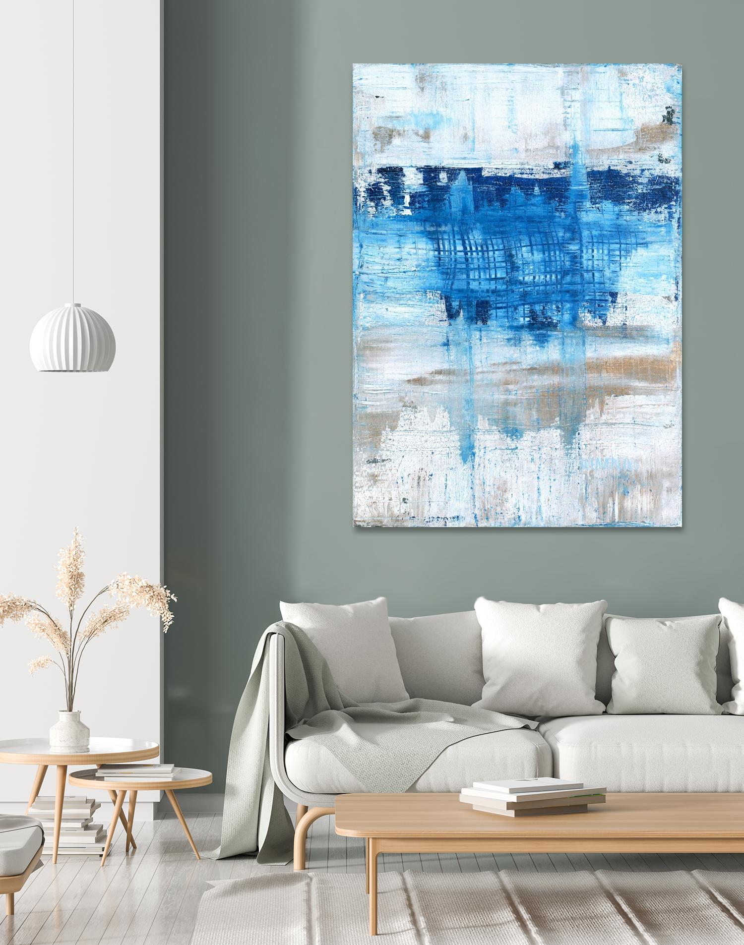 Splash by Julie Weaverling on GIANT ART - white abstract