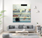 Find Your Serenity by Julie Weaverling on GIANT ART - multicolor abstracts; contemporary