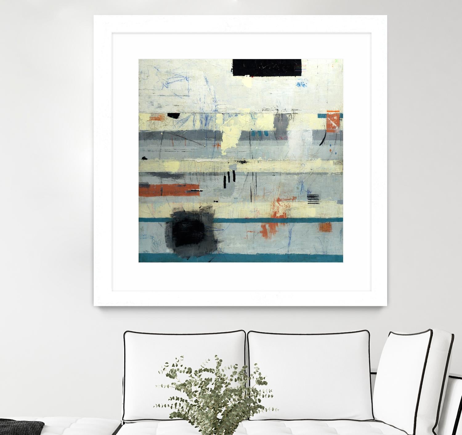 Find Your Serenity by Julie Weaverling on GIANT ART - multicolor abstracts; contemporary