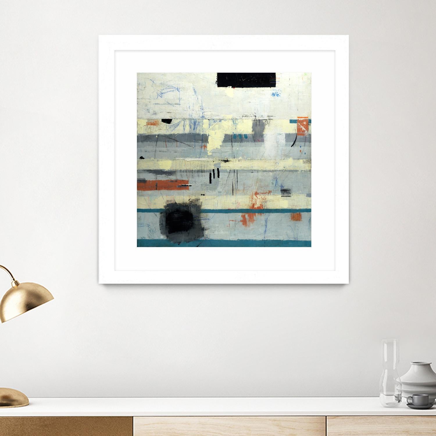 Find Your Serenity by Julie Weaverling on GIANT ART - multicolor abstracts; contemporary