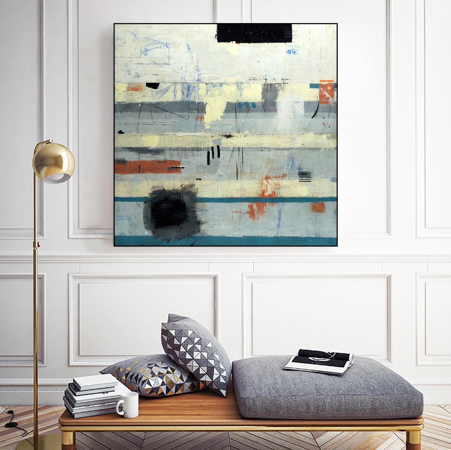 Find Your Serenity by Julie Weaverling on GIANT ART - multicolor abstracts; contemporary