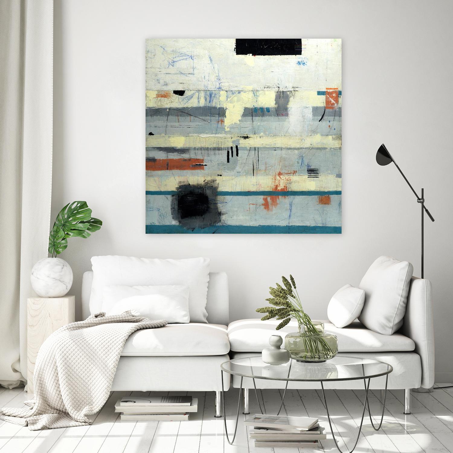 Find Your Serenity by Julie Weaverling on GIANT ART - multicolor abstracts; contemporary