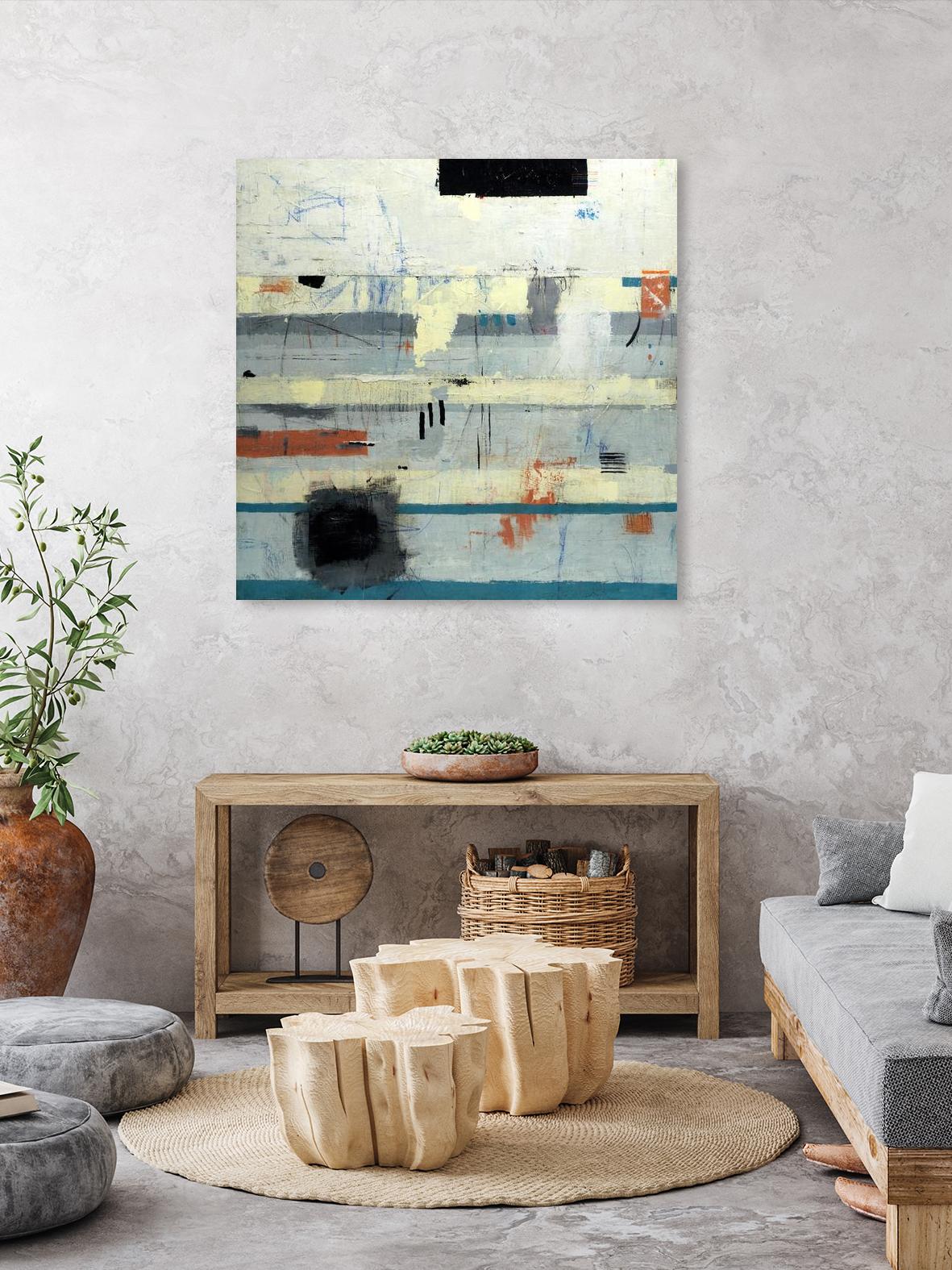 Find Your Serenity by Julie Weaverling on GIANT ART - multicolor abstracts; contemporary