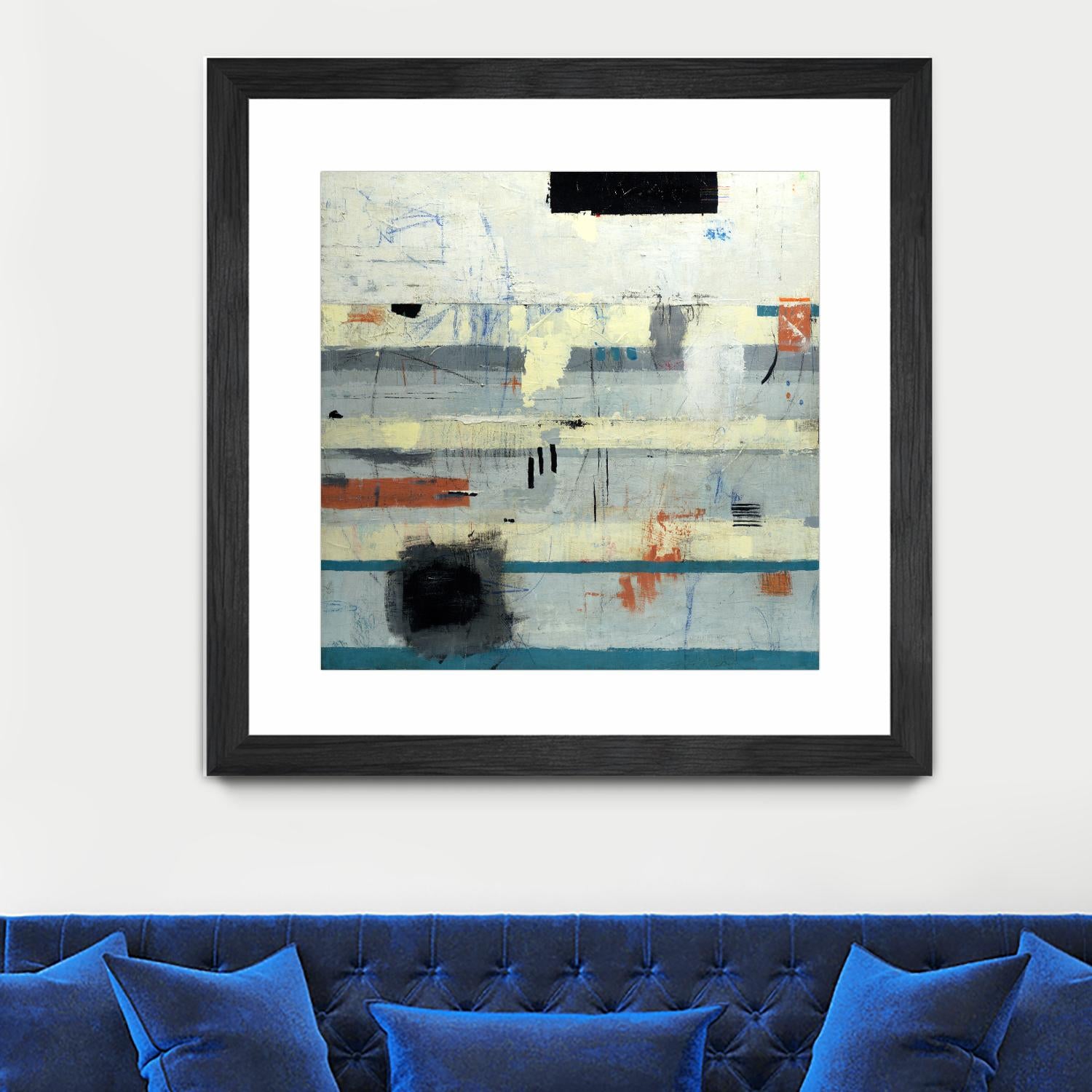 Find Your Serenity by Julie Weaverling on GIANT ART - multicolor abstracts; contemporary