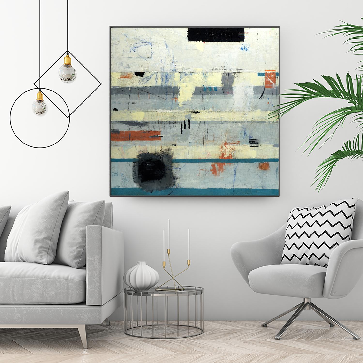 Find Your Serenity by Julie Weaverling on GIANT ART - multicolor abstracts; contemporary