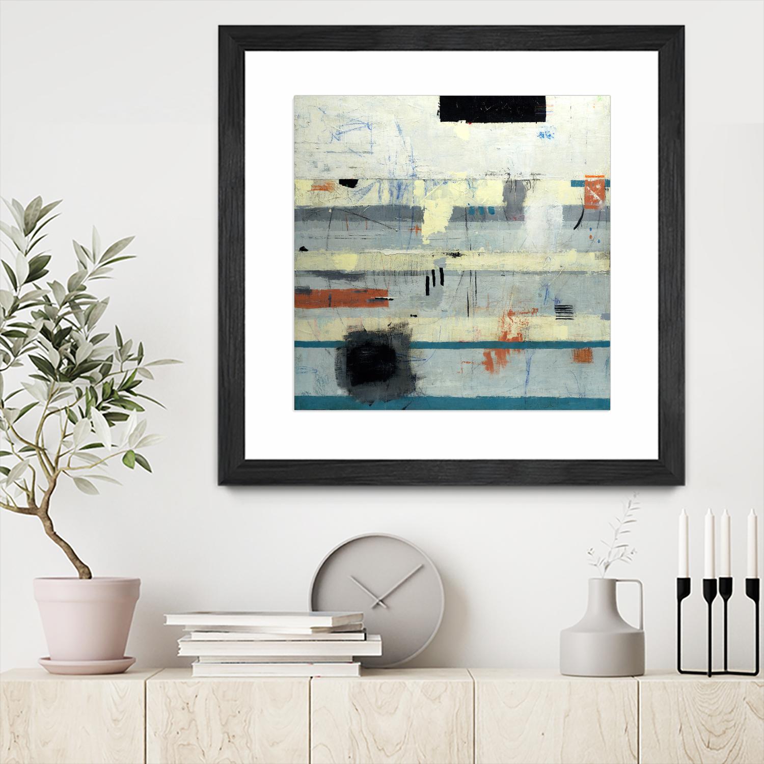 Find Your Serenity by Julie Weaverling on GIANT ART - multicolor abstracts; contemporary