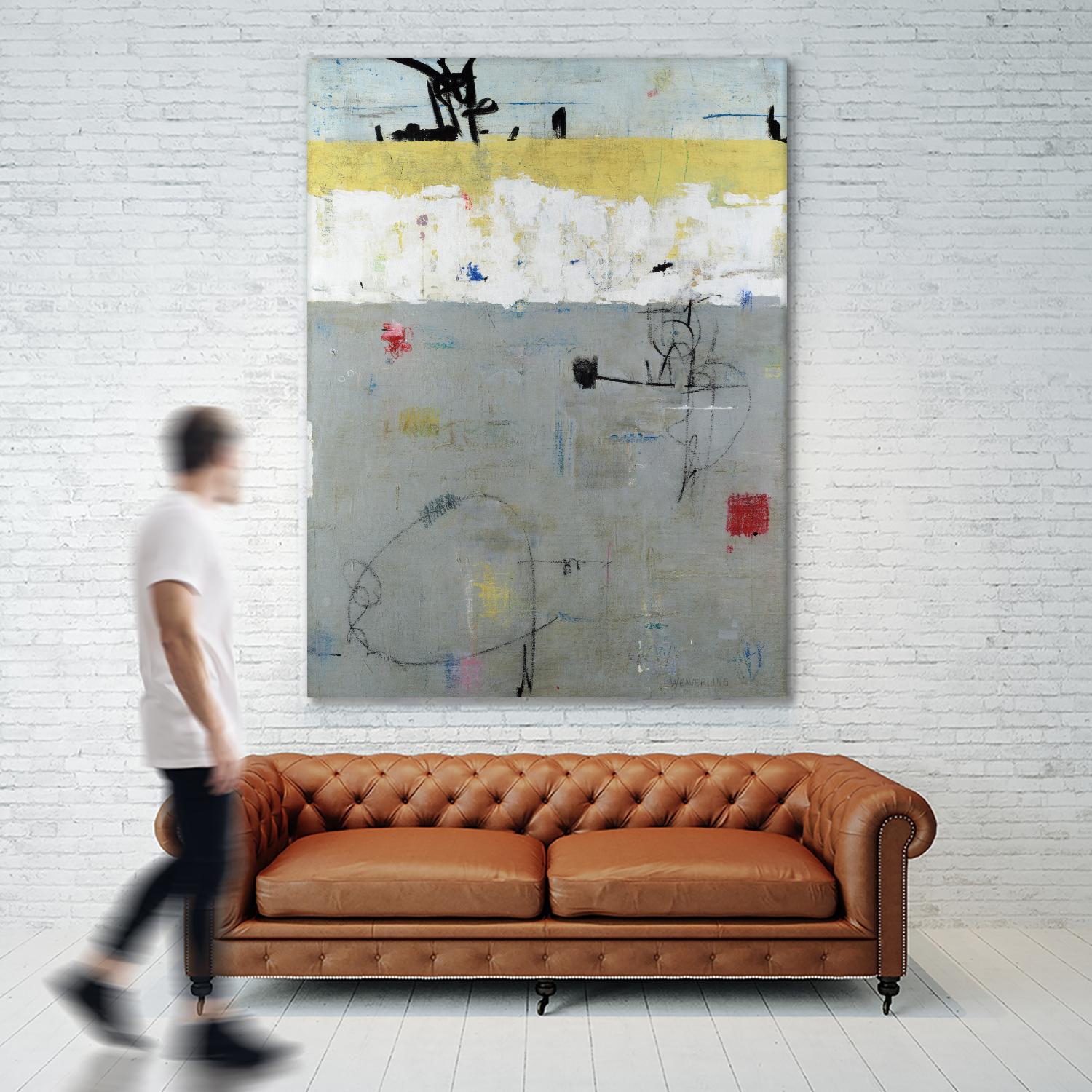 Borderline by Julie Weaverling on GIANT ART - multicolor abstracts; contemporary