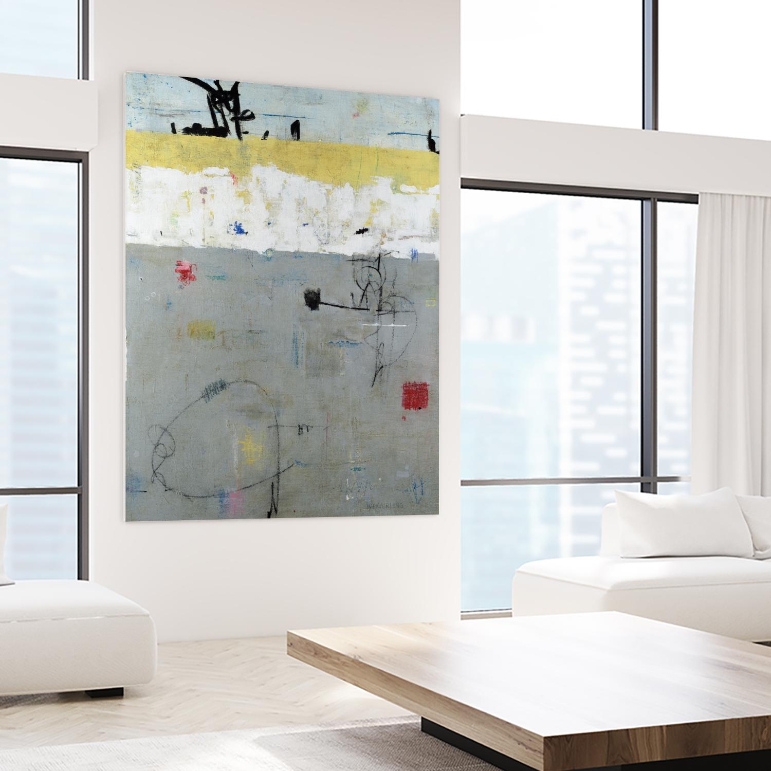 Borderline by Julie Weaverling on GIANT ART - multicolor abstracts; contemporary