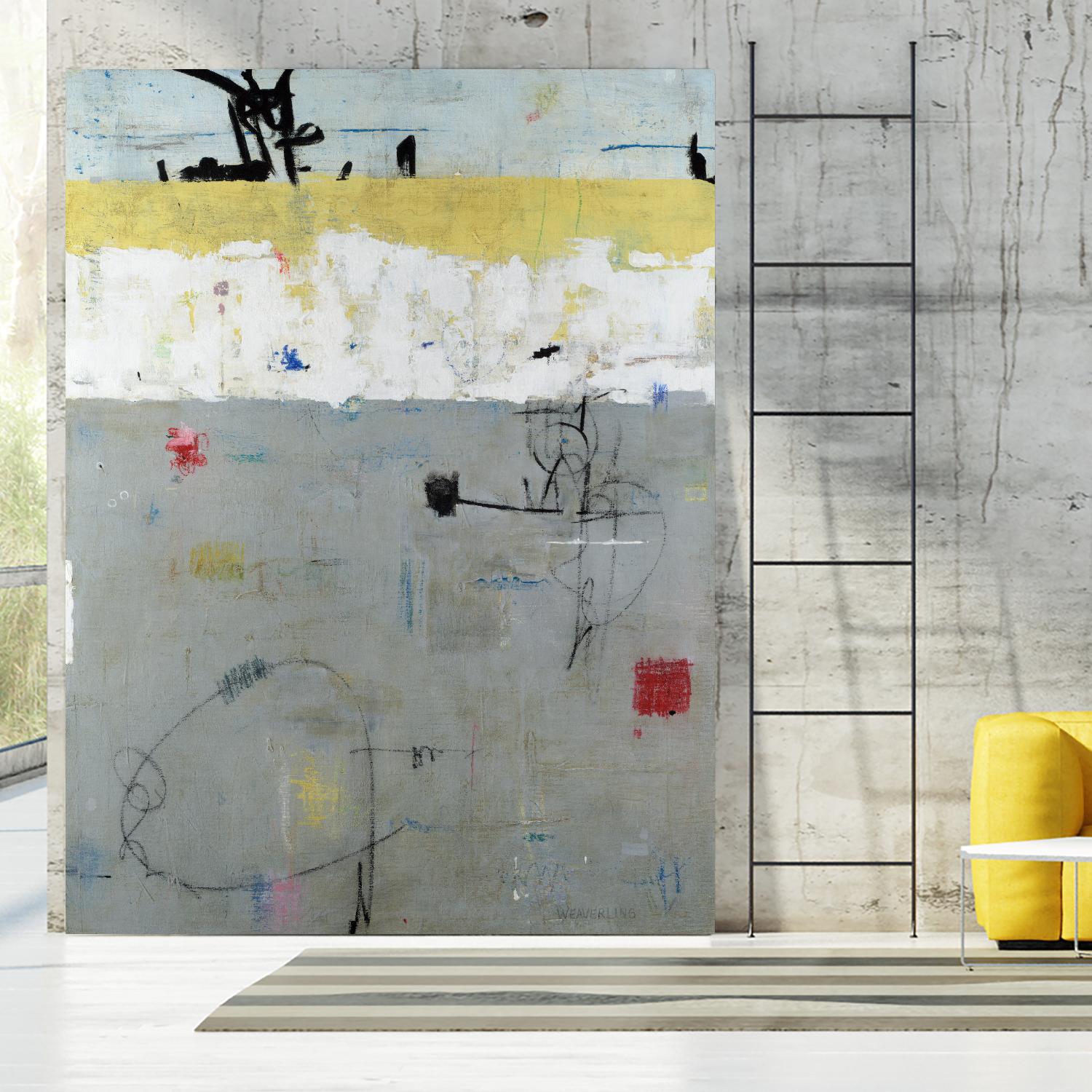 Borderline by Julie Weaverling on GIANT ART - multicolor abstracts; contemporary