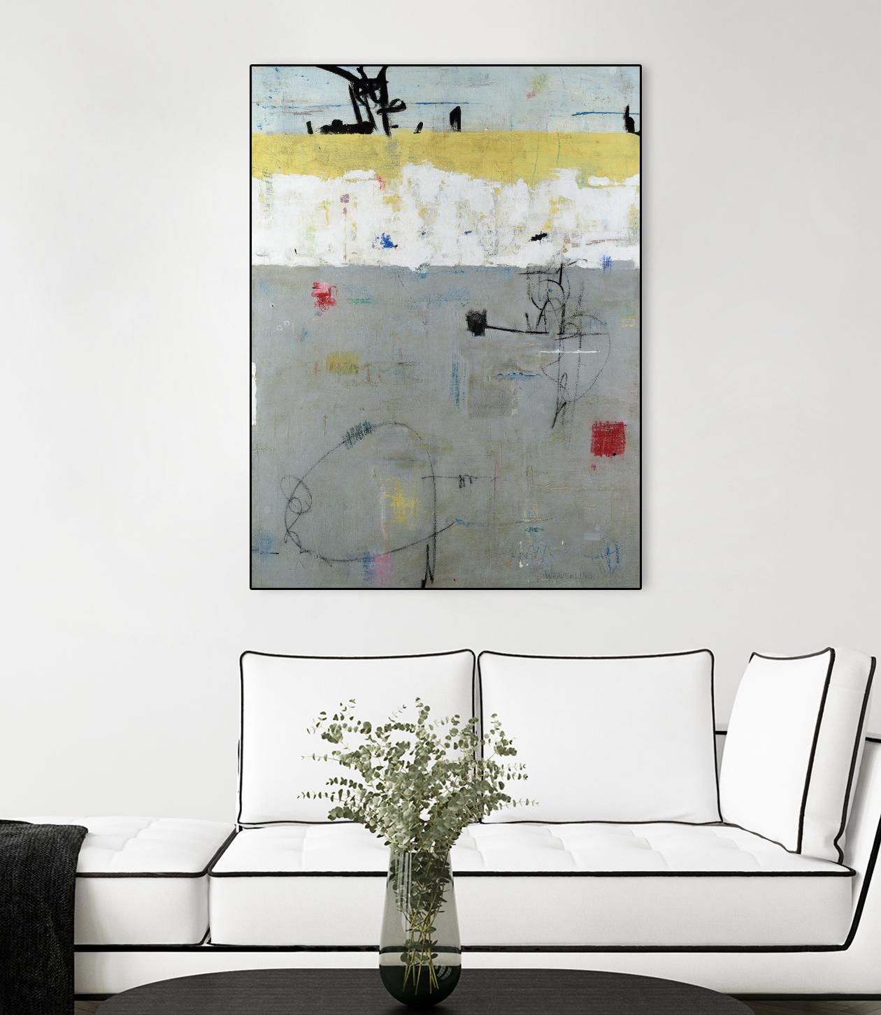 Borderline by Julie Weaverling on GIANT ART - multicolor abstracts; contemporary