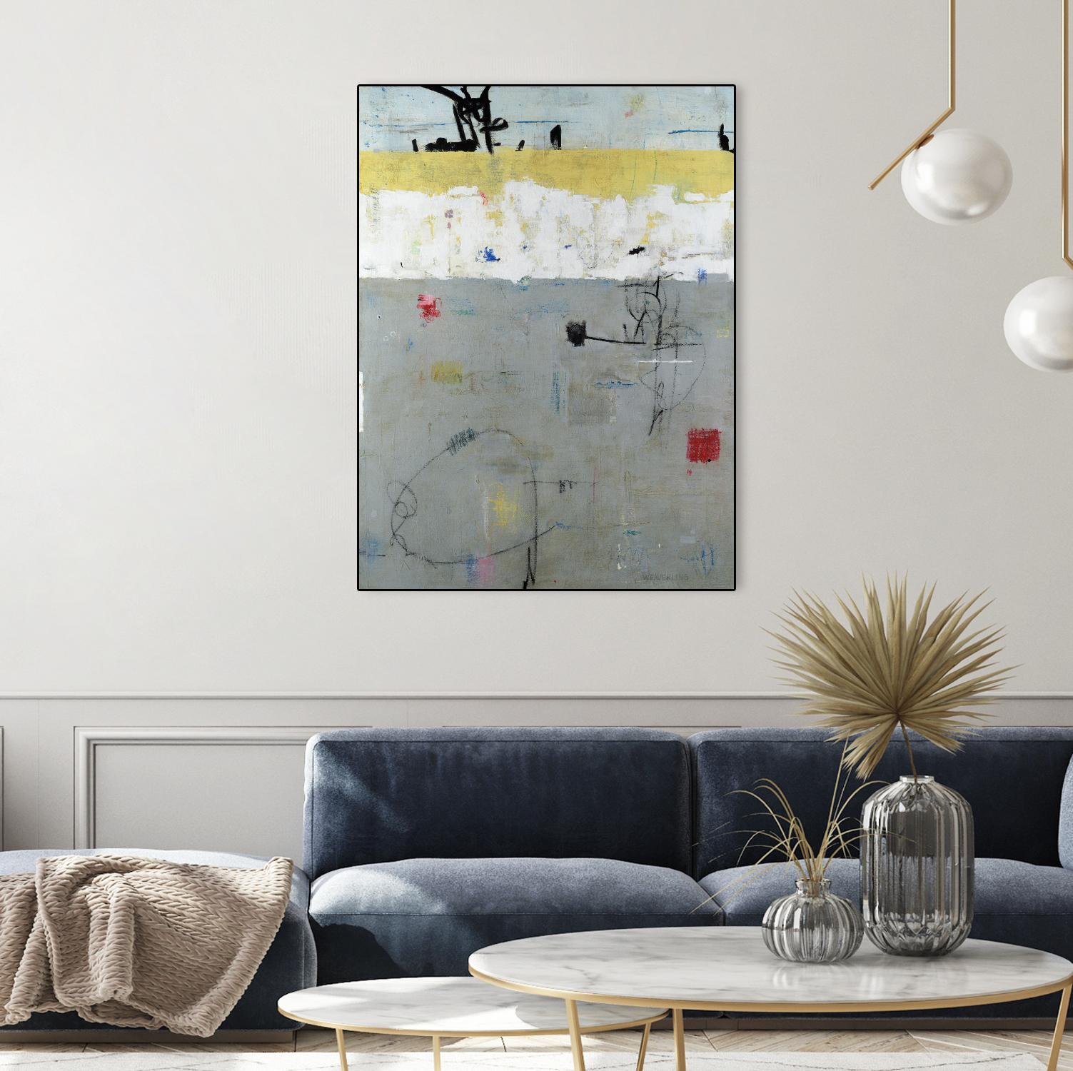 Borderline by Julie Weaverling on GIANT ART - multicolor abstracts; contemporary