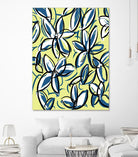 Wild Garden Three by Jan Weiss on GIANT ART - multicolor contemporary; floral/still life