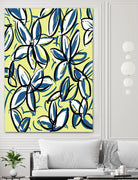 Wild Garden Three by Jan Weiss on GIANT ART - multicolor contemporary; floral/still life