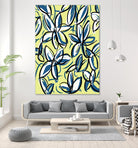 Wild Garden Three by Jan Weiss on GIANT ART - multicolor contemporary; floral/still life