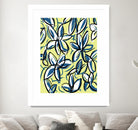 Wild Garden Three by Jan Weiss on GIANT ART - multicolor contemporary; floral/still life