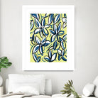 Wild Garden Three by Jan Weiss on GIANT ART - multicolor contemporary; floral/still life