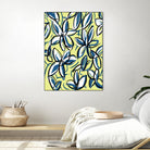 Wild Garden Three by Jan Weiss on GIANT ART - multicolor contemporary; floral/still life