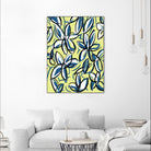 Wild Garden Three by Jan Weiss on GIANT ART - multicolor contemporary; floral/still life