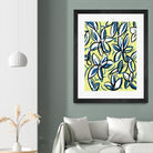 Wild Garden Three by Jan Weiss on GIANT ART - multicolor contemporary; floral/still life