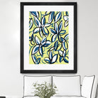 Wild Garden Three by Jan Weiss on GIANT ART - multicolor contemporary; floral/still life