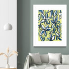 Wild Garden Three by Jan Weiss on GIANT ART - multicolor contemporary; floral/still life