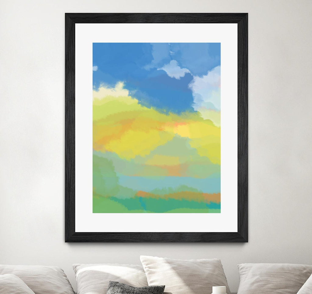 Break in the Weather by Jan Weiss on GIANT ART - multicolor contemporary; abstracts