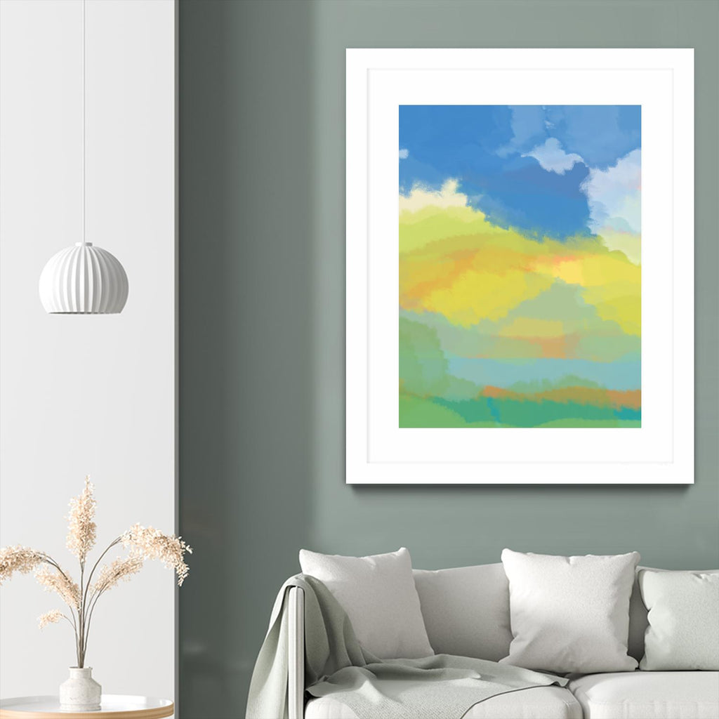Break in the Weather by Jan Weiss on GIANT ART - multicolor contemporary; abstracts