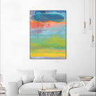 Coral Sky by Jan Weiss on GIANT ART - multicolor contemporary; abstracts
