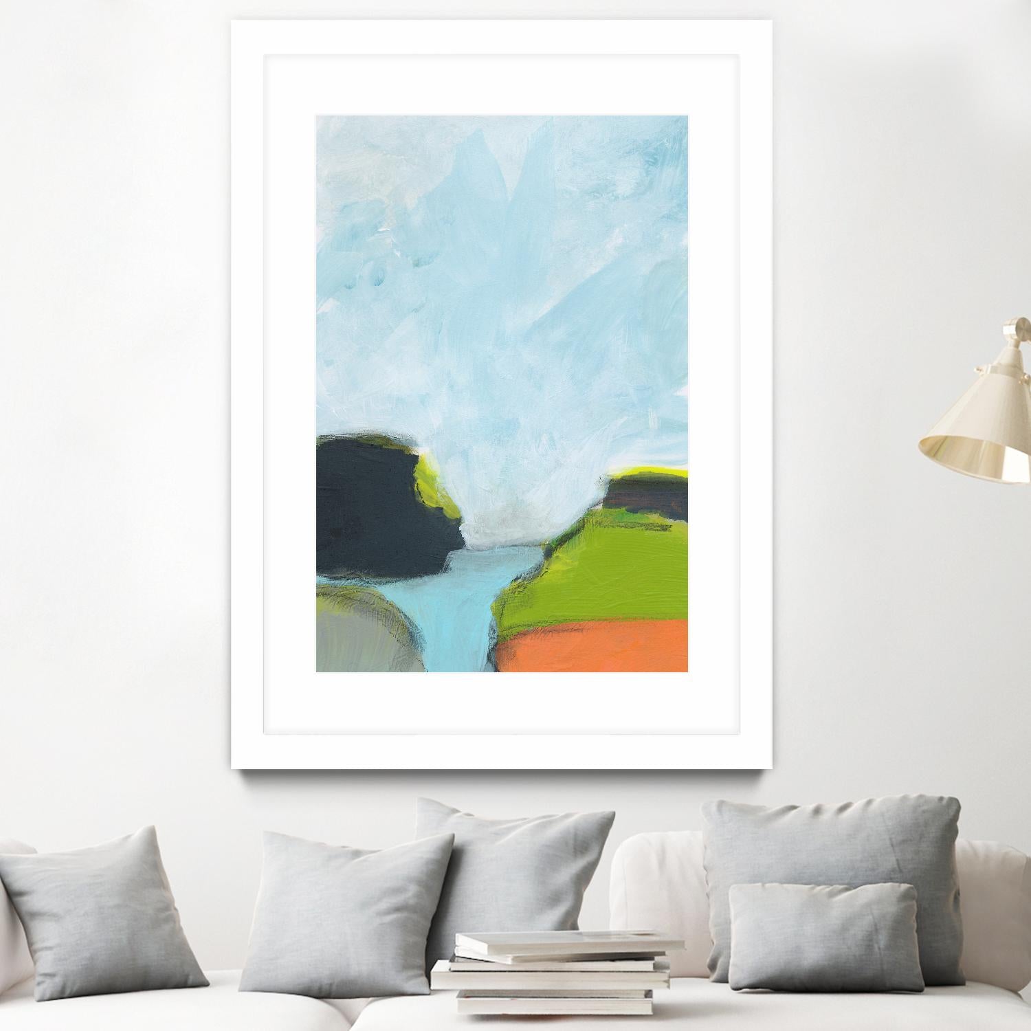 Landscape No. 87 by Jan Weiss on GIANT ART - multicolor abstracts; contemporary