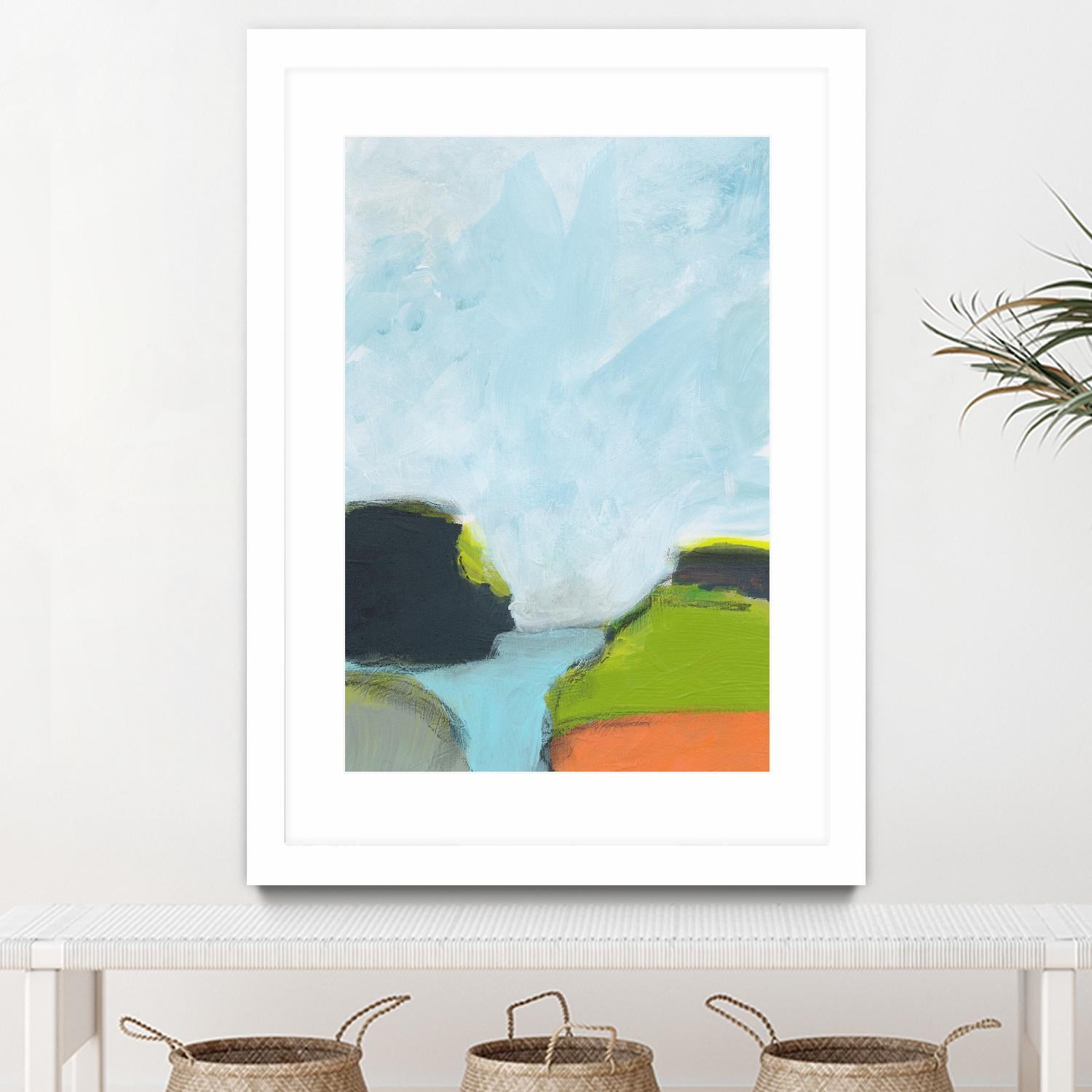 Landscape No. 87 by Jan Weiss on GIANT ART - multicolor abstracts; contemporary