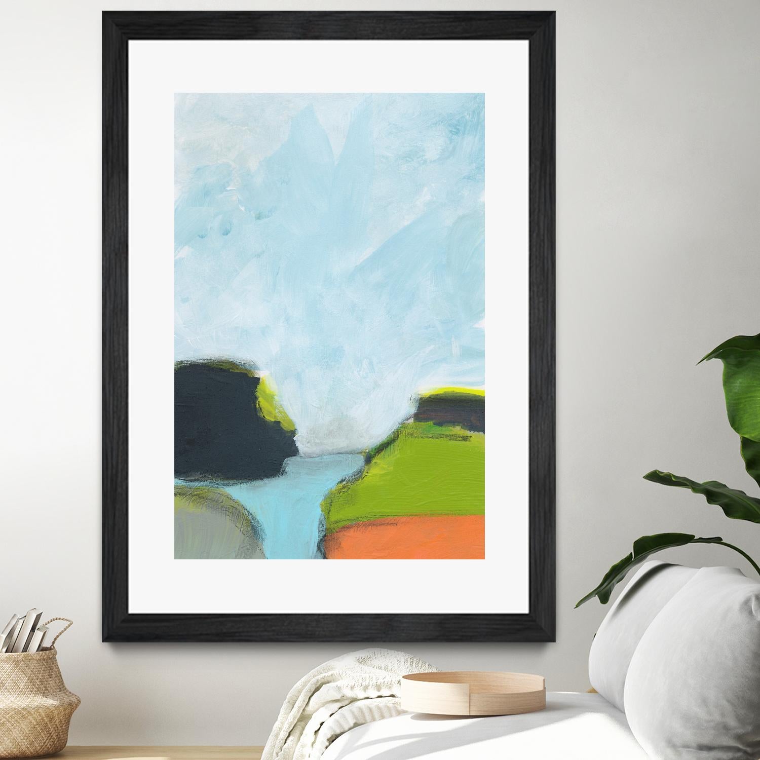 Landscape No. 87 by Jan Weiss on GIANT ART - multicolor abstracts; contemporary