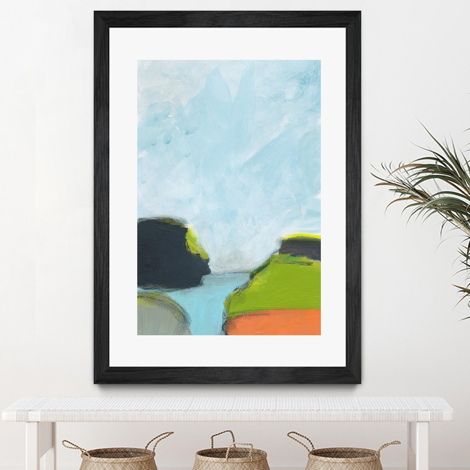 Landscape No. 87 by Jan Weiss on GIANT ART - multicolor abstracts; contemporary