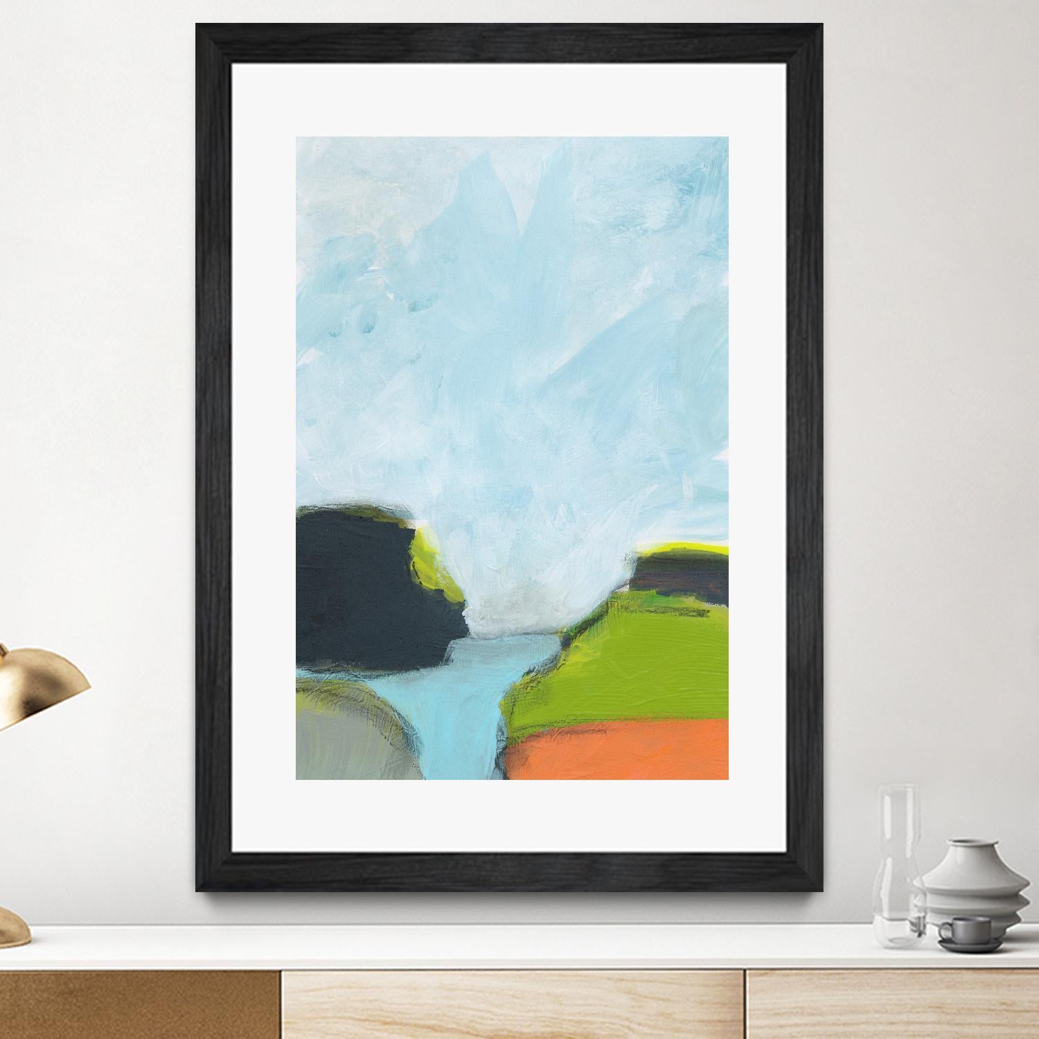 Landscape No. 87 by Jan Weiss on GIANT ART - multicolor abstracts; contemporary