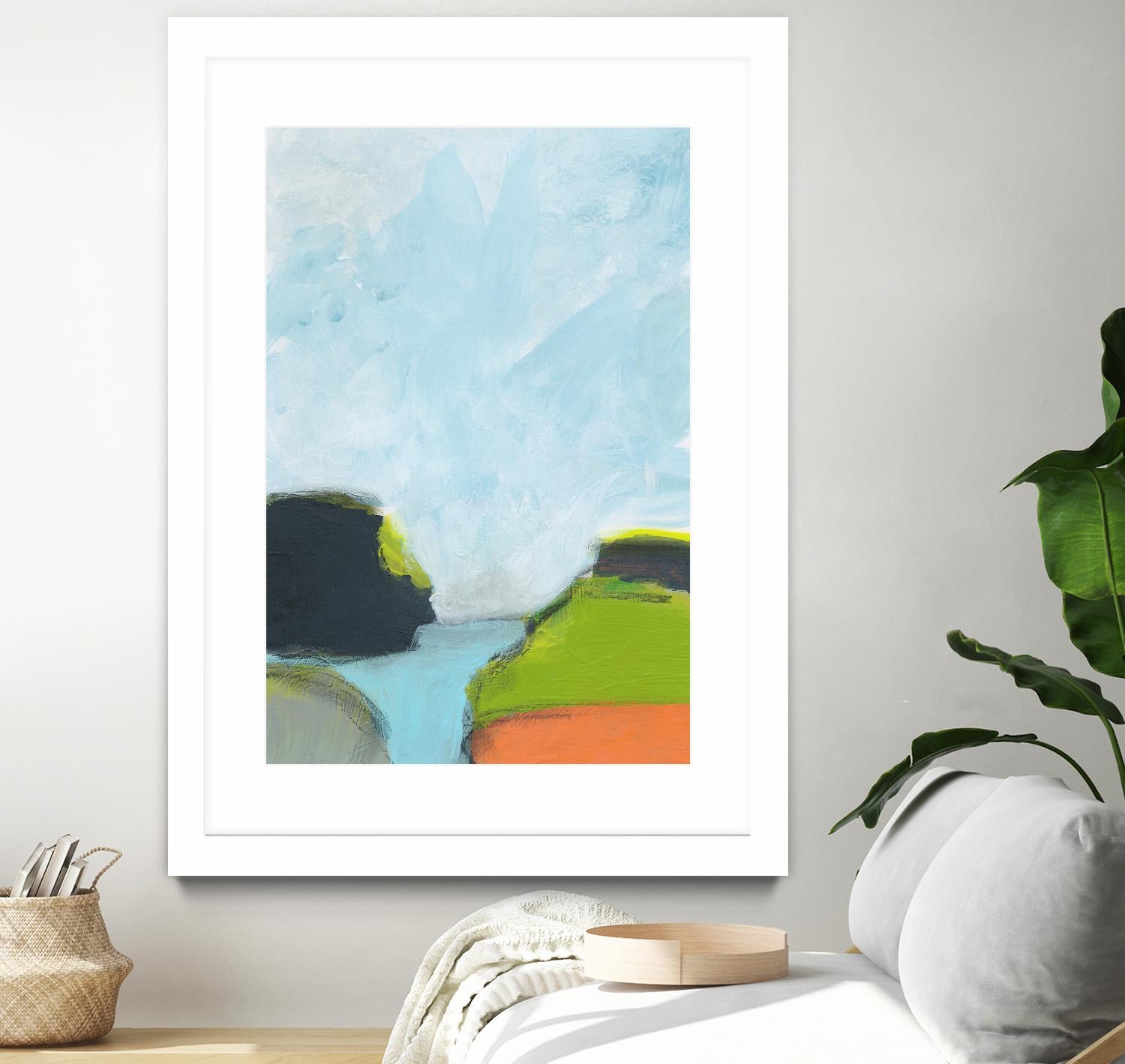 Landscape No. 87 by Jan Weiss on GIANT ART - multicolor abstracts; contemporary