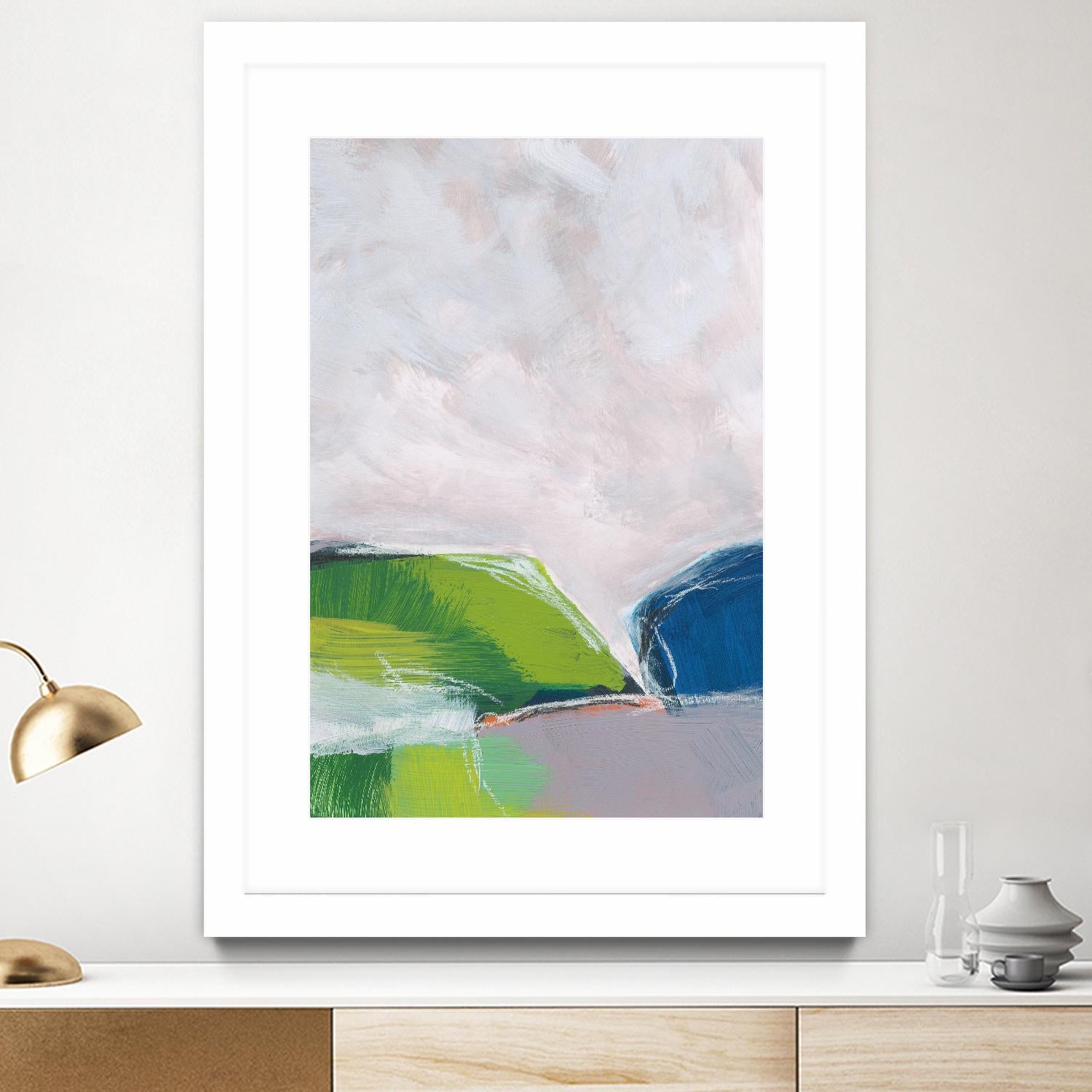 Landscape No. 94 by Jan Weiss on GIANT ART - multicolor abstracts; contemporary