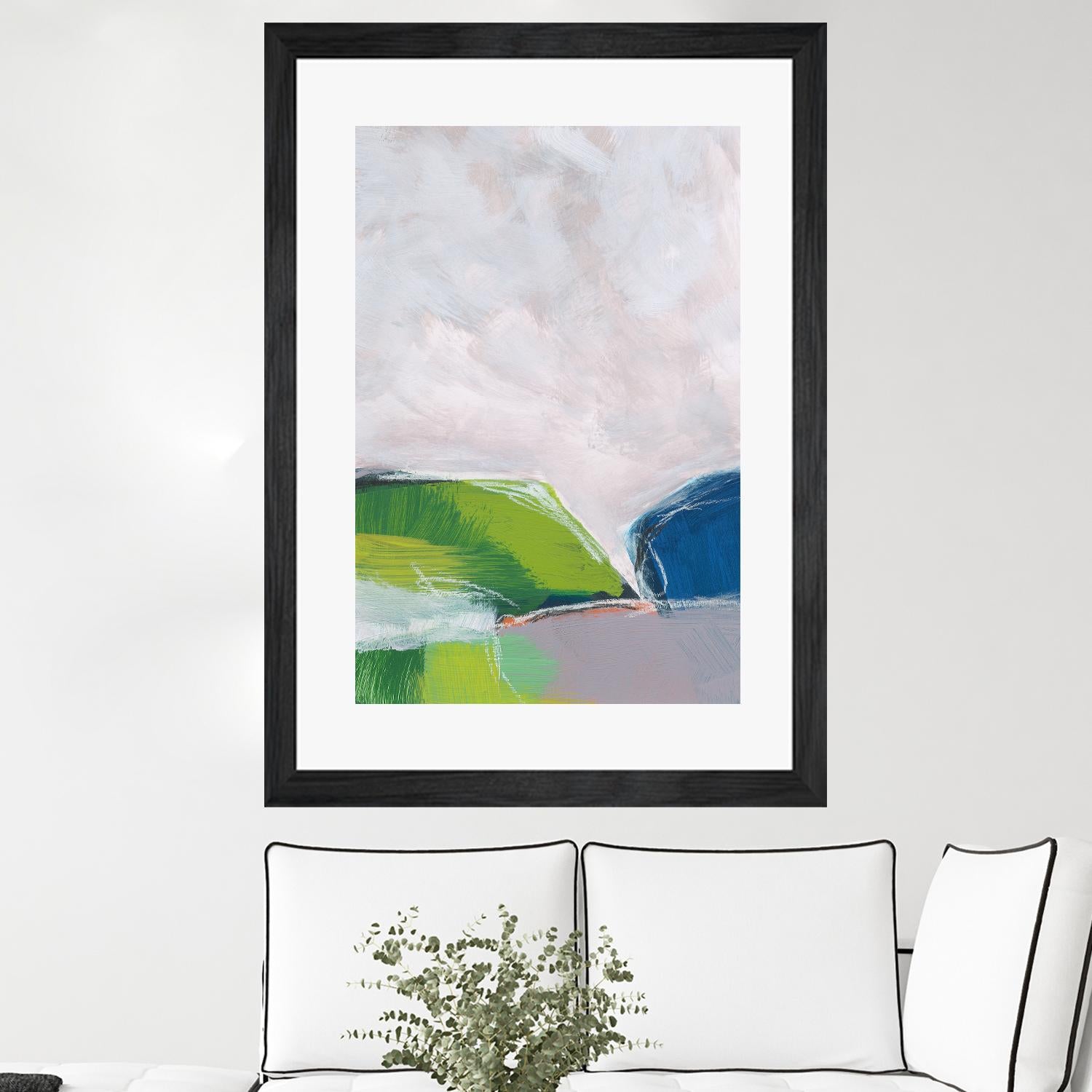 Landscape No. 94 by Jan Weiss on GIANT ART - multicolor abstracts; contemporary