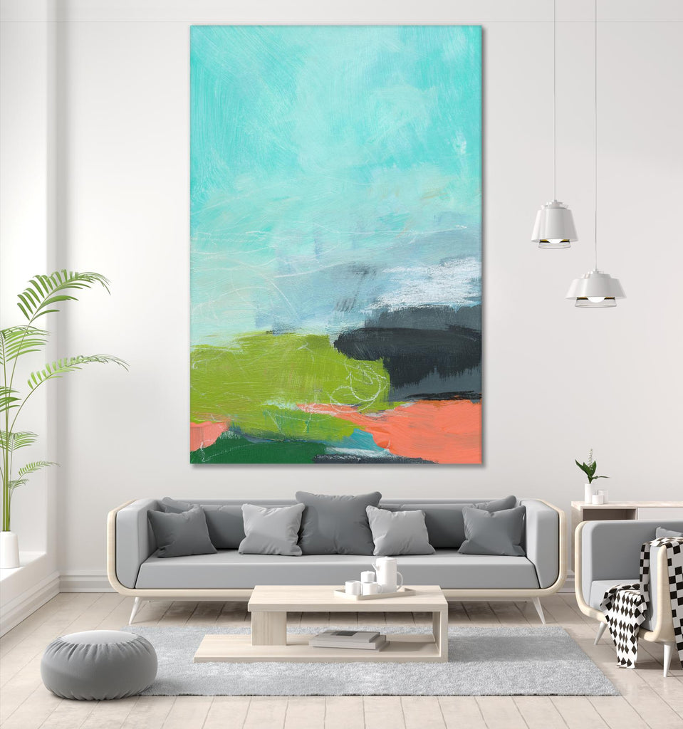 Landscape No. 95 by Jan Weiss on GIANT ART - multicolor abstracts; contemporary