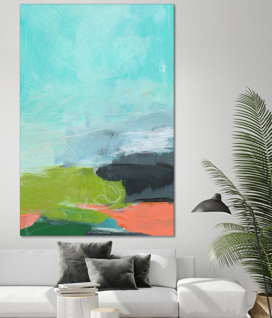 Landscape No. 95 by Jan Weiss on GIANT ART - multicolor abstracts; contemporary