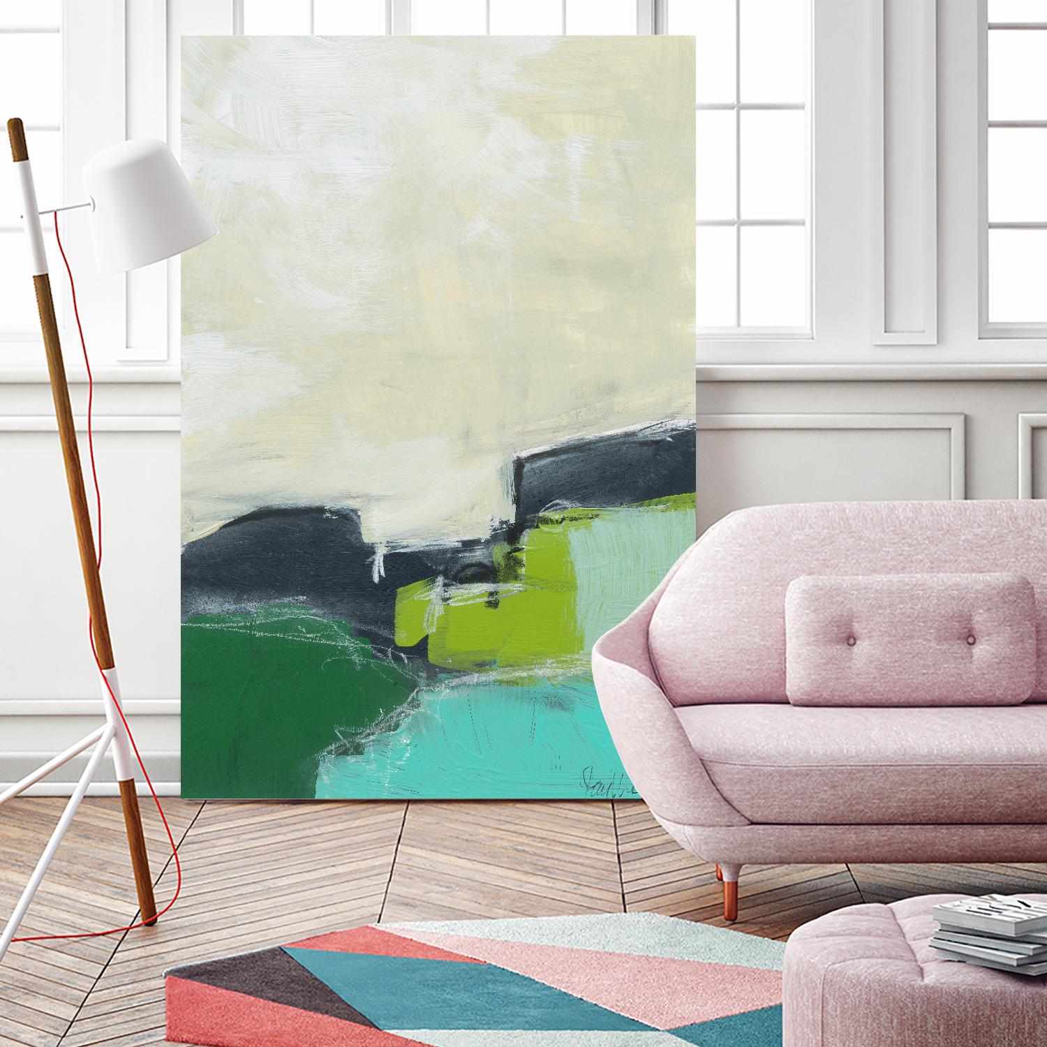 Landscape No. 99 by Jan Weiss on GIANT ART - multicolor abstracts; contemporary