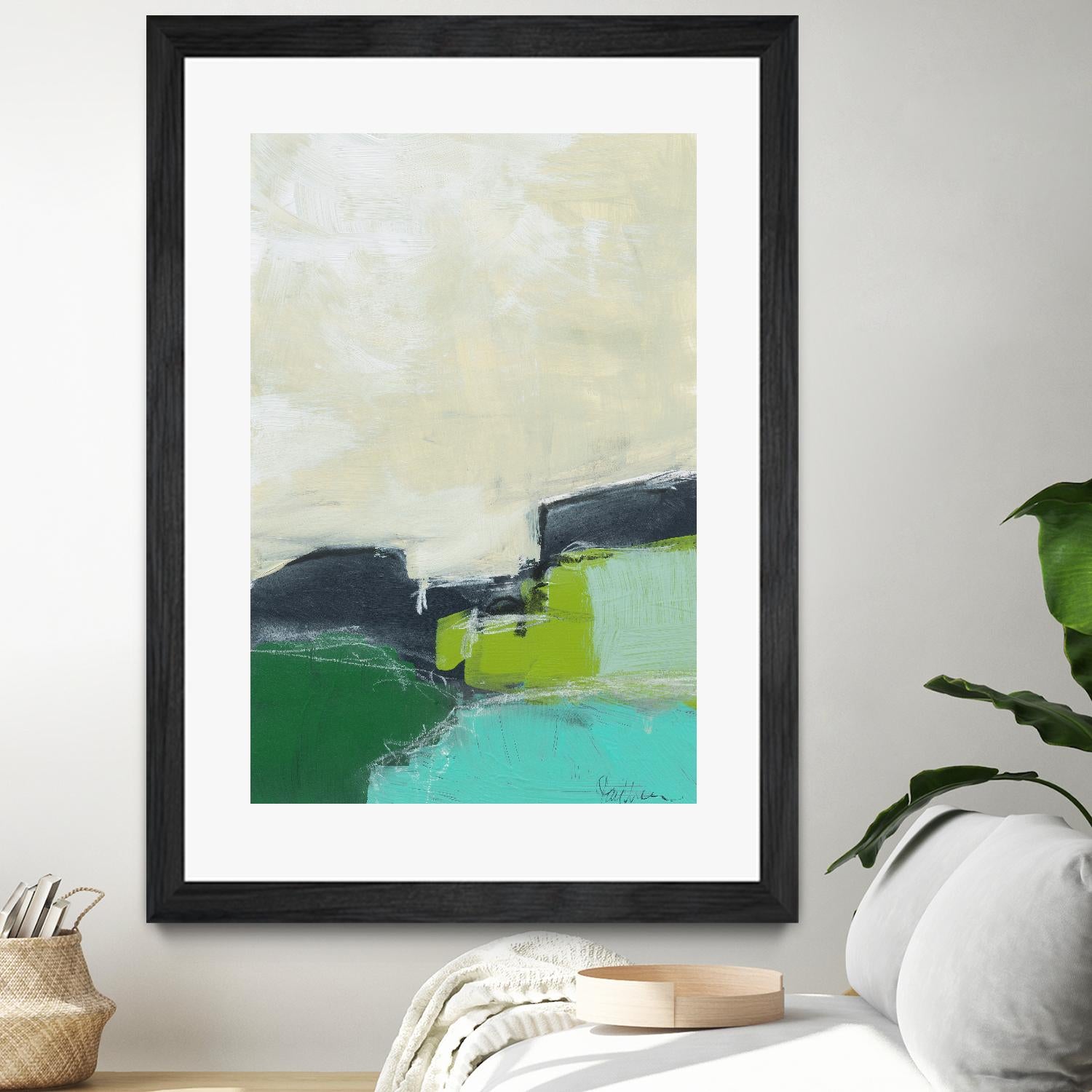 Landscape No. 99 by Jan Weiss on GIANT ART - multicolor abstracts; contemporary