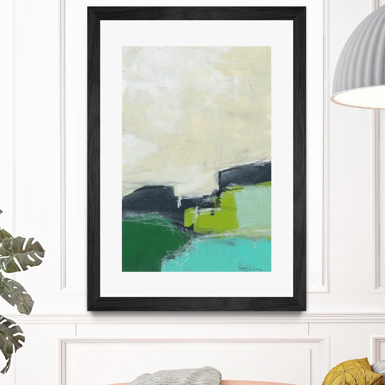 Landscape No. 99 by Jan Weiss on GIANT ART - multicolor abstracts; contemporary