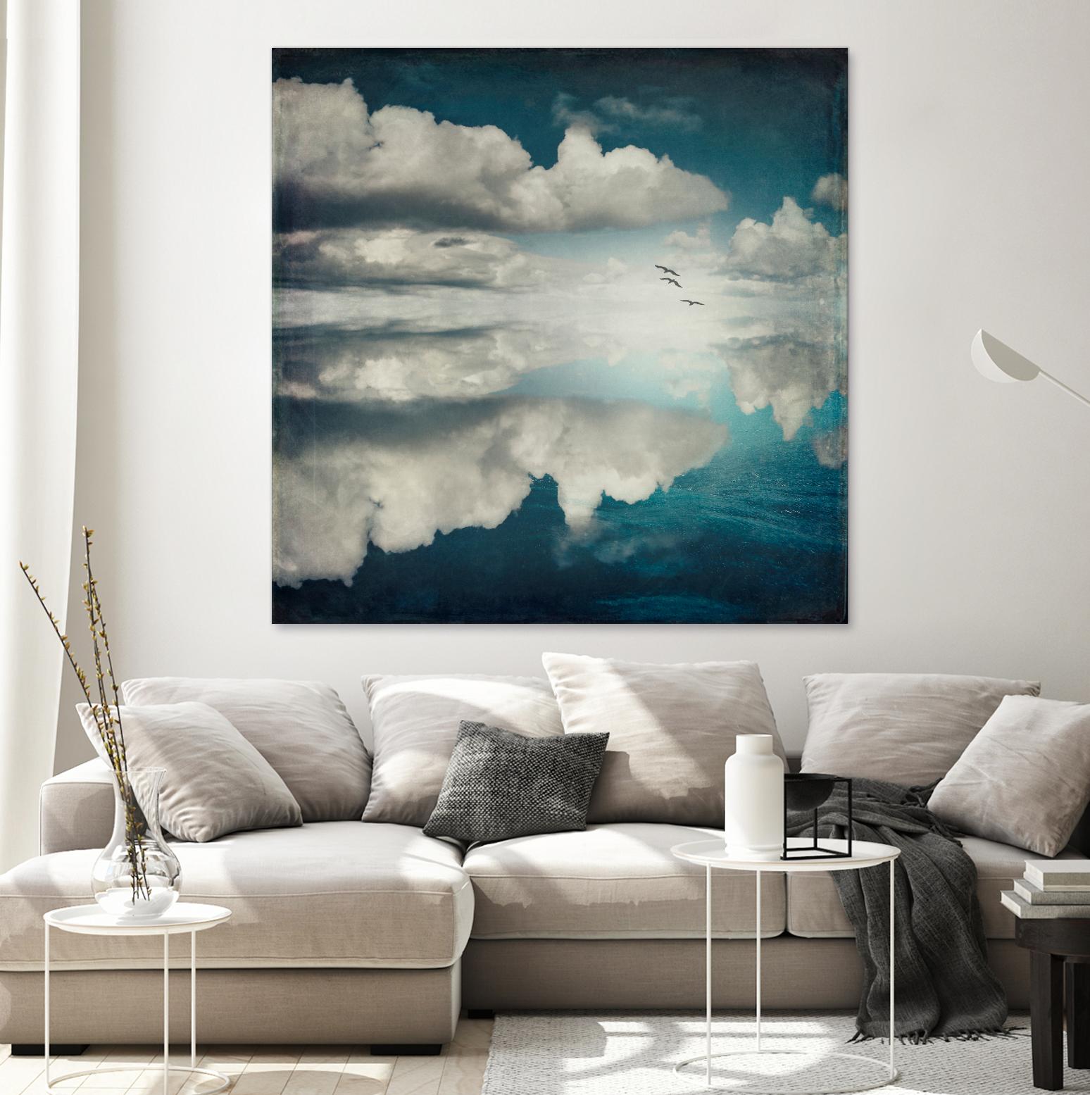 Spaces II - Sea of Clouds by Dirk Wuestenhagen on GIANT ART - multicolor photography; landscapes; coastal