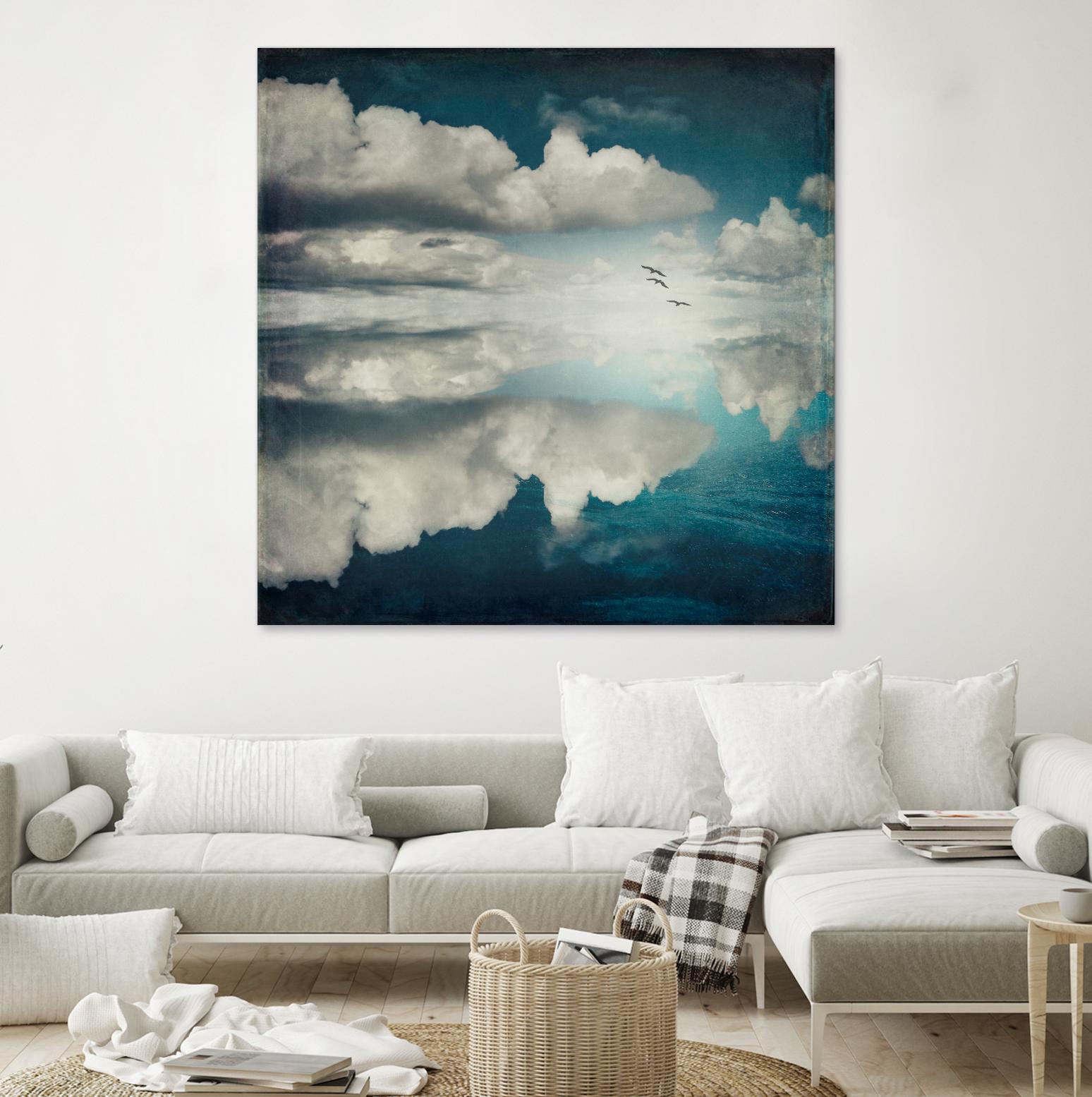 Spaces II - Sea of Clouds by Dirk Wuestenhagen on GIANT ART - multicolor photography; landscapes; coastal