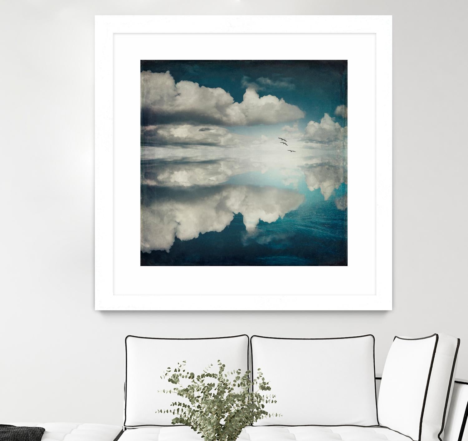 Spaces II - Sea of Clouds by Dirk Wuestenhagen on GIANT ART - multicolor photography; landscapes; coastal