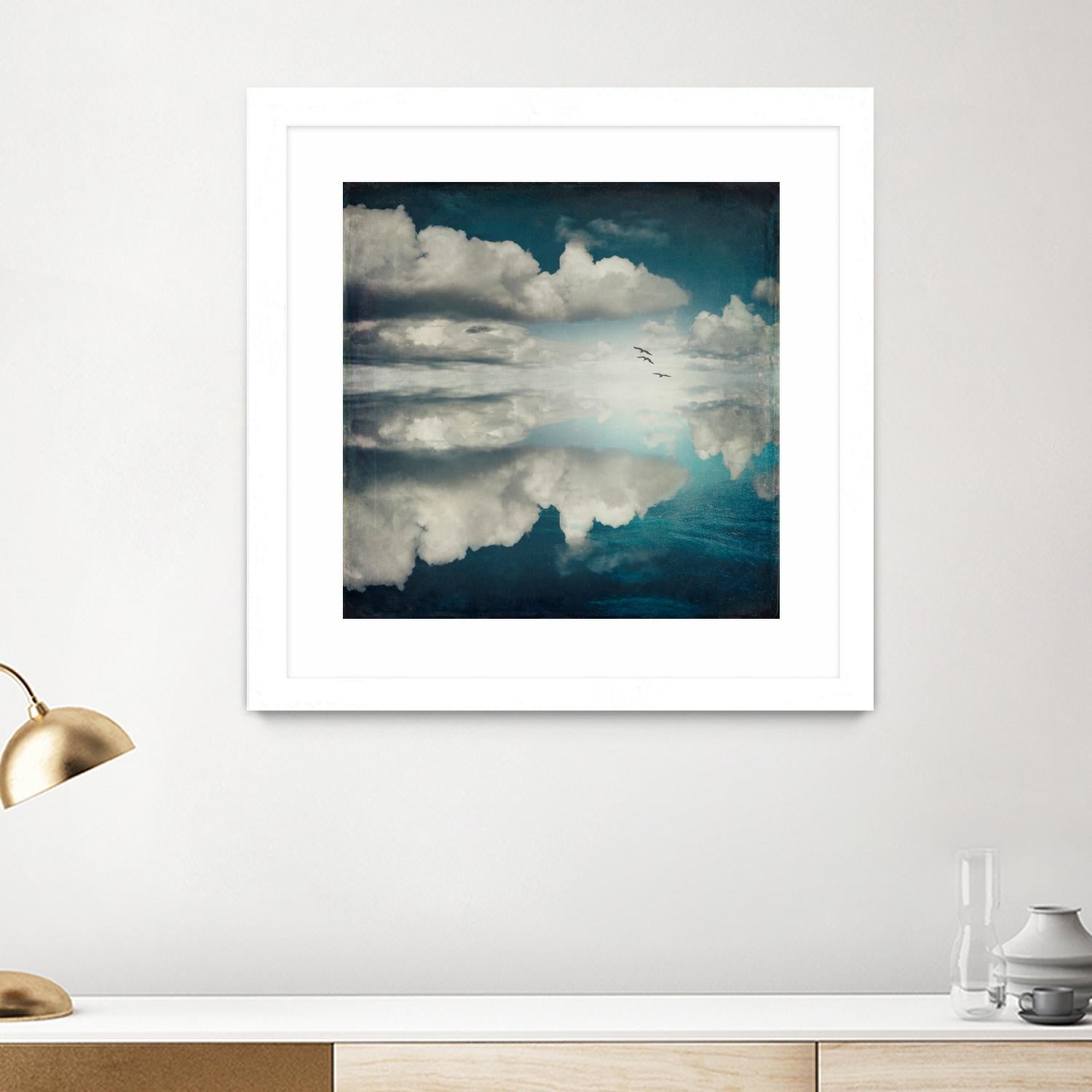 Spaces II - Sea of Clouds by Dirk Wuestenhagen on GIANT ART - multicolor photography; landscapes; coastal