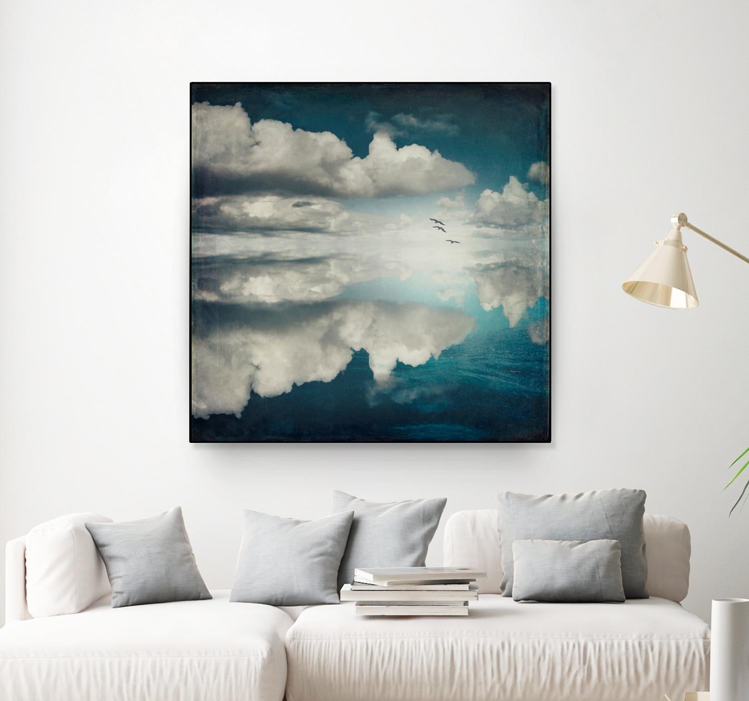 Spaces II - Sea of Clouds by Dirk Wuestenhagen on GIANT ART - multicolor photography; landscapes; coastal
