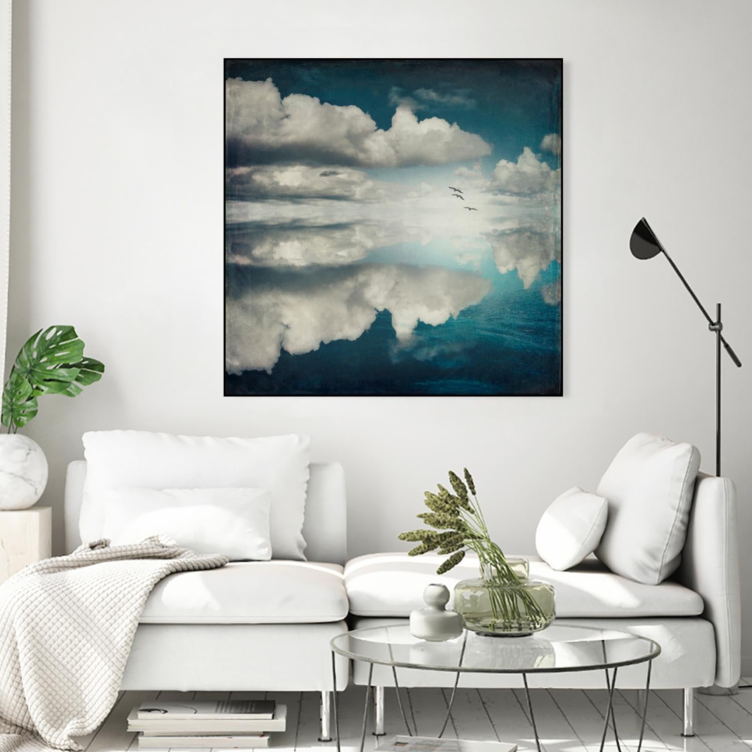 Spaces II - Sea of Clouds by Dirk Wuestenhagen on GIANT ART - multicolor photography; landscapes; coastal